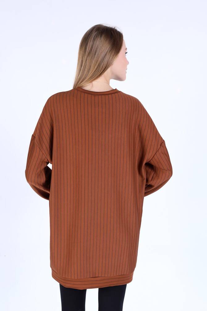 4315A Çizgili Tunik Taba - 5